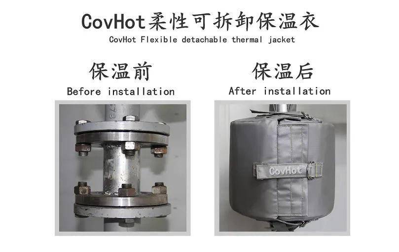 COVHOT?柔性可拆卸式<a href=http://www.ph-sh.cn/e/tags/?tagname=%E4%BF%9D%E6%B8%A9%E8%A1%A3 target=_blank class=infotextkey>保溫衣</a>,蒸汽系統節能,節能保溫